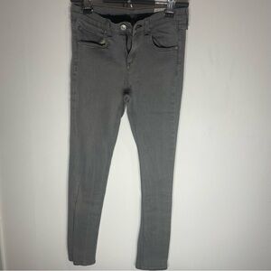 Rag & Bone Gray Skinny Jeans